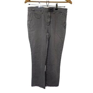 Chino by Anthropologie grey, mid-rise‎ slim fit pants 27